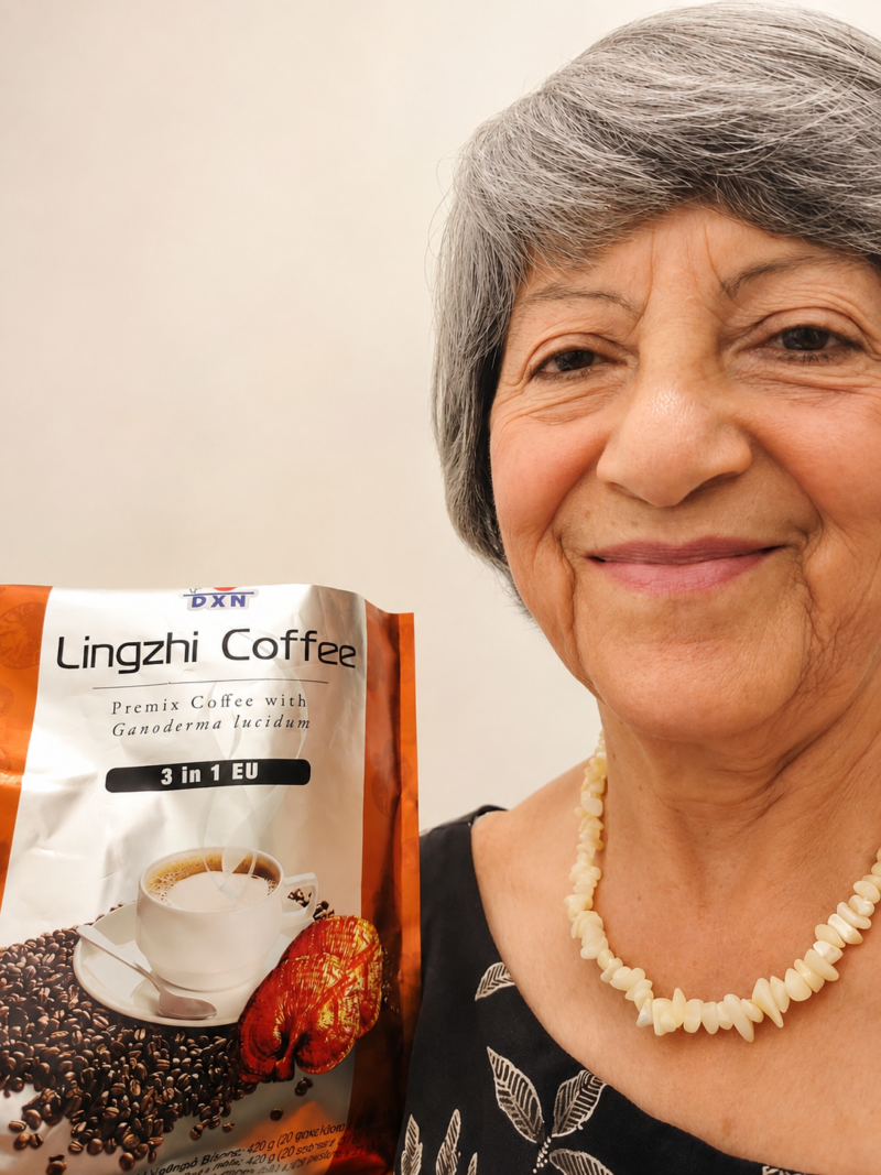 Distribuidora independiente DXN con Lingzhi Coffee 3 en 1